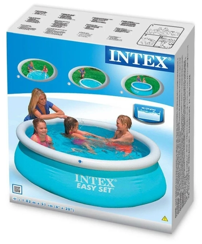 Бассейн Intex Easy Set 28101 183х51см голубой