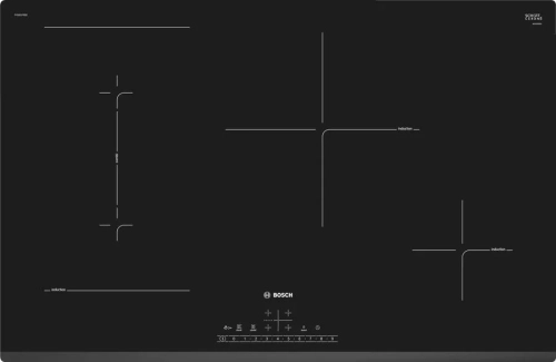 Индукционная варочная панель Bosch Serie 6 PVS831FB5E, независимая, черный