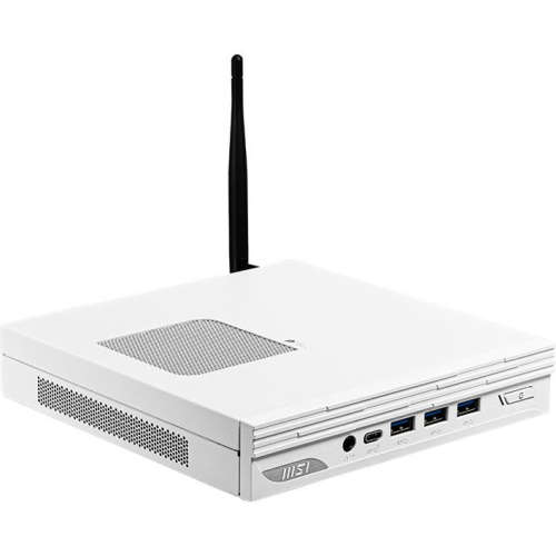 Мини-ПК MSI Pro DP10 12M-230XRU, Intel Core i3-1215U / 16 ГБ DDR4 / 512 ГБ SSD / Intel UHD Graphics / Без ОС, белый (9S6-B0A622-230)