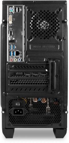 ПК IRU Tactio 320A5GE MT i3 12100F (3.3) 16Gb SSD512Gb RTX3050 6Gb без ОС GbitEth 500W черный (RUS) (2116838)