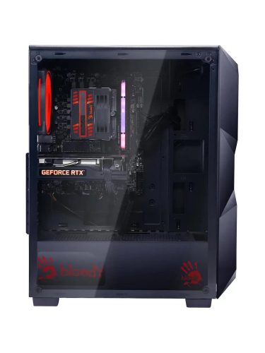 Системный блок Bloody BD-PC RAB84V2 TWR, AMD Ryzen 5 7500F / 32 ГБ DDR5 / 1024 ГБ SSD / NVIDIA GeForce RTX 5060 Ti (8 Гб) / Windows 11 Home, черный (2142124)