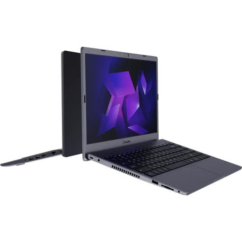Ноутбук Kvadra NAU LE14U, 14.1" (1920x1080) IPS/Intel Core i3-1215U/8 ГБ DDR4/256 ГБ SSD/Intel UHD Graphics/Без системы, Черный (Y22L01P01101R_136B76)