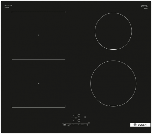 Индукционная варочная панель Bosch PVS611BB6E, черный/белый