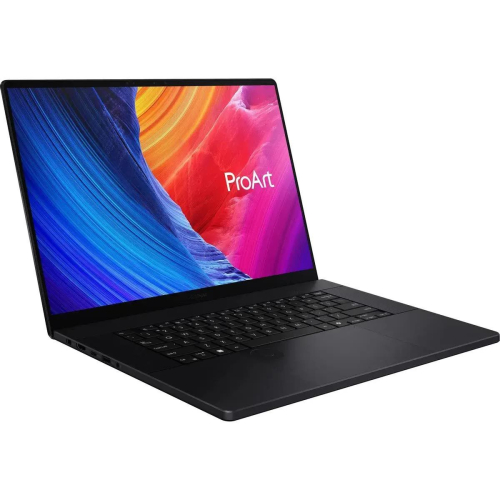 Ноутбук ASUS ProArt P16 H7606WI-ME146X, 16" (3840x2400) OLED Touch/AMD Ryzen AI 9 HX 370/64 ГБ LPDDR5X/2048 ГБ SSD/NVIDIA GeForce RTX 4070 для ноутбуков (8 Гб)/Windows 11 Pro, Черный (90NB1421-M00AM0)