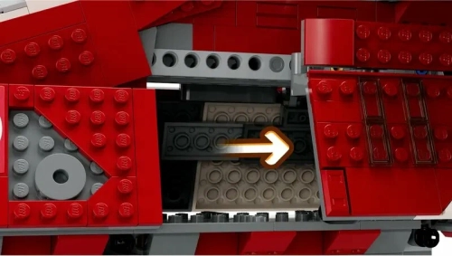 Конструктор LEGO Star Wars 75354 Боевой корабль гвардии Корусканта