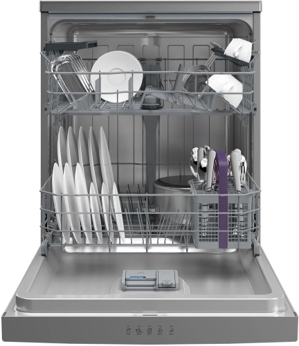 Посудомоечная машина Beko BDFN15421S серый