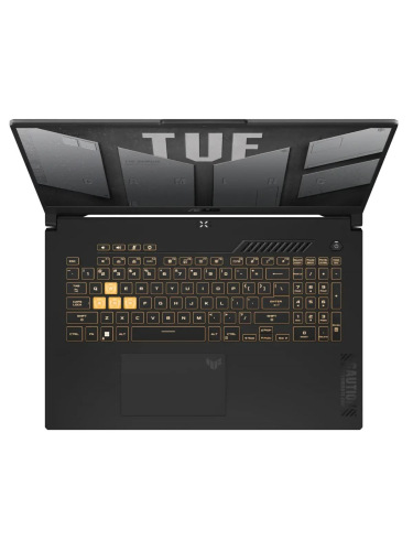 Ноутбук ASUS TUF Gaming F17 FX707VJ-HX006, 17.3" (1920x1080) IPS 144 Гц/Intel Core 5 210H/16 ГБ DDR4/512 ГБ SSD/NVIDIA GeForce RTX 3050 (6 Гб)/Без системы, Серый (90NR0MY5-M00060)