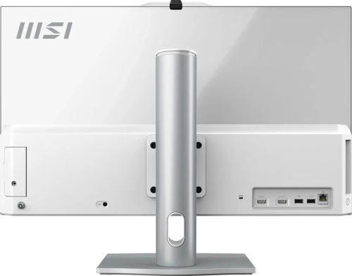 Моноблок MSI Modern AM272P 1M-677XRU 27" Full HD Core 3 100U (1.2) 8Gb SSD512Gb Graphics без ОС GbitEth WiFi BT 120W клавиатура мышь Cam белый