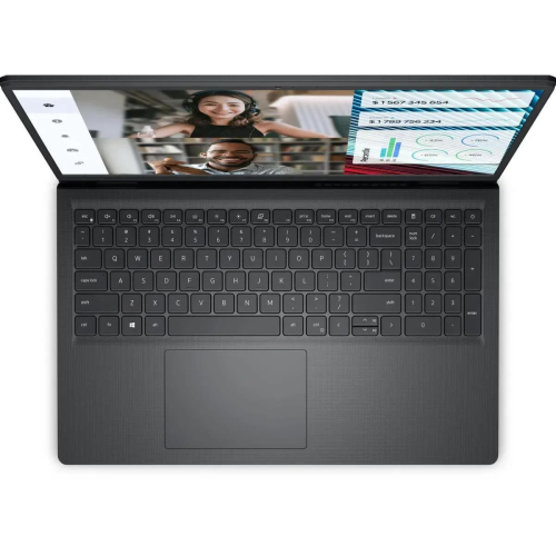 Ноутбук Dell Vostro 3520, 15.6" (1920x1080) IPS 120 Гц/Intel Core i5-1235U/8 ГБ DDR4/512 ГБ SSD/Intel Iris Xe Graphics/Ubuntu, Черный (3520-7850)