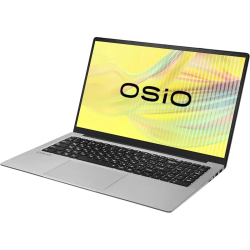 Ноутбук OSiO FocusLine, 16.1" (1920x1080) IPS/AMD Ryzen 5 5500U/16 ГБ DDR4/512 ГБ SSD/AMD Radeon Graphics/Без системы, Серый (F160A-005)
