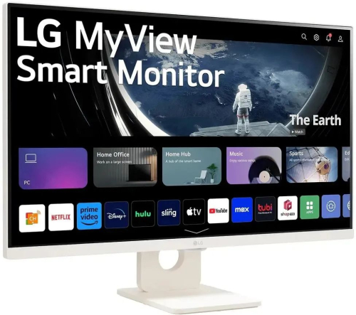 Монитор LG MyView 27" 27U511SA-W, 1920x1080, IPS, 100Гц, белый 27U511SA-W.ARUZ