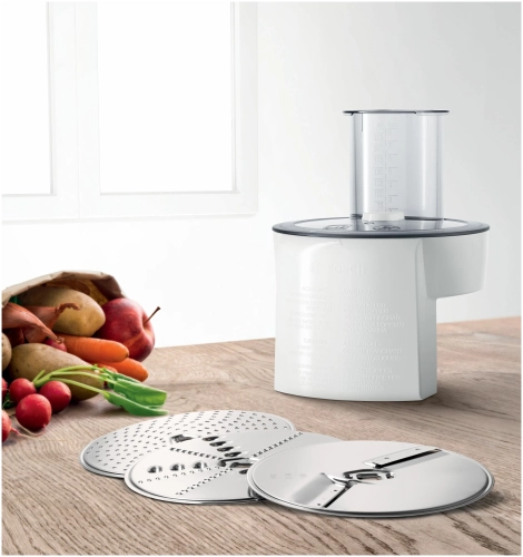 Кухонный комбайн Bosch MUM4875, 600 Вт, белый