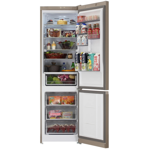 Холодильник с морозильником Hotpoint HT 7201I BZ O3