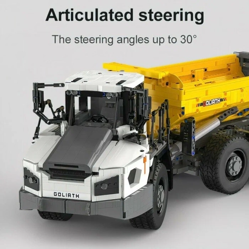 Конструктор радиоуправляемый «Строительный грузовик», 3067 деталей, масштаб 1:17