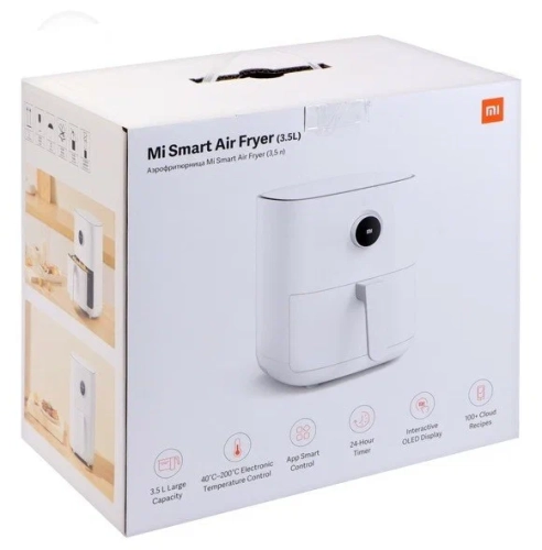 Аэрогриль фритюрница Xiaomi Mijia Smart Air Fryer 3.5L MAF02 белая