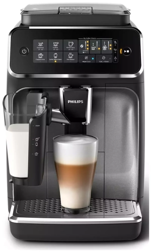 Кофемашина Philips EP3246/70 Series 3200 LatteGo, черный/серебристый