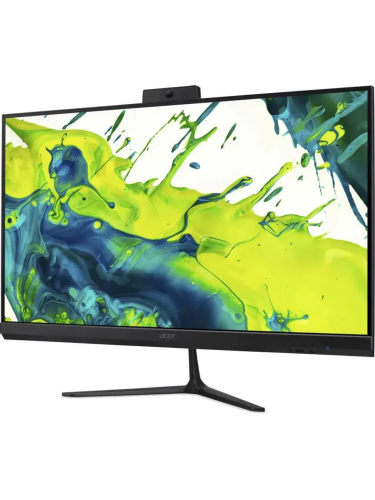 Моноблок Acer Aspire C27B-GARL, 27" (1920x1080) IPS / Intel Core Ultra 5 225U / 16 DDR5 / 512 ГБ SSD / Intel Graphics / Без ОС / Клавиатура, мышь, Черный (DQ.BT0CD.002)