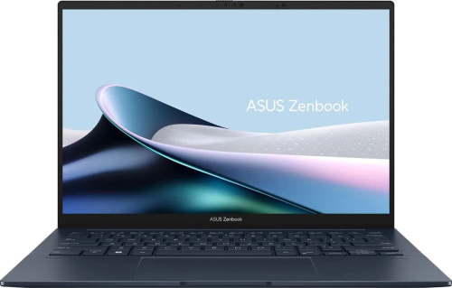 Ноутбук ASUS Zenbook 14 OLED UX3405MA-PP898, 14" (2880x1800) OLED 120 Гц/Intel Core Ultra 9 185H/16 ГБ DDR5/1000 ГБ SSD/Intel Arc Graphics/Без системы, Ponder Blue (90NB11R1-M01K50)