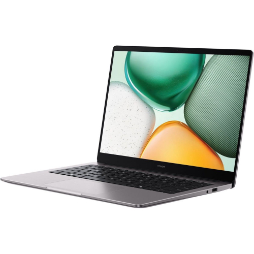 Ноутбук Honor MagicBook X14, 14" (1920x1200) IPS/Intel Core i3-1315U/8 ГБ LPDDR4X/512 ГБ SSD/Intel UHD Graphics/Без системы, Серый (5301ALXB)