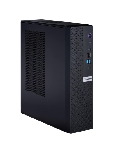 Системный блок Kvadra TAU, Intel Core i3-13100 / 8 ГБ DDR4 / 256 ГБ SSD / Intel UHD Graphics / Без ОС, черный (Y20SYSCAS201R_B3B4FF)