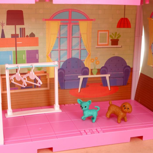 Дом для кукол «Лейнхаус» с куклами, с аксессуарами