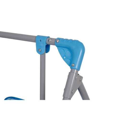 Качели детские напольные «Чарли», цвет голубой