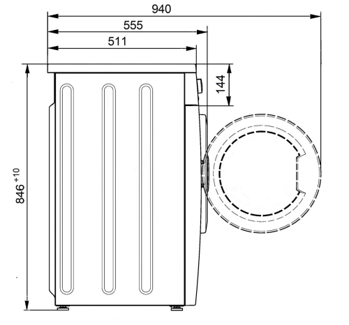 Стиральная машина ATLANT 70С107