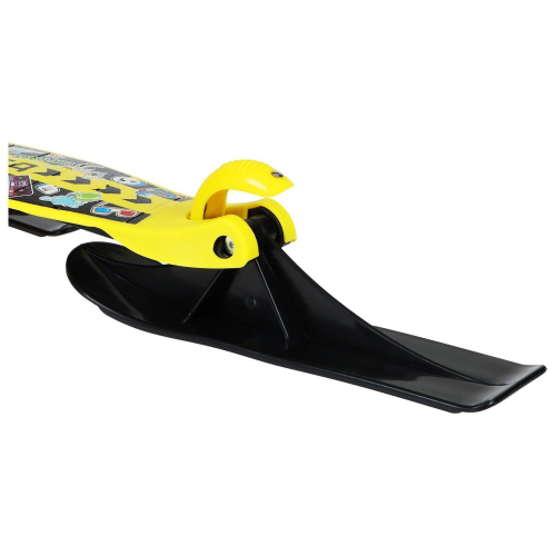 Самокат-снегокат 2 в 1 GRAFFITI «Вперед»