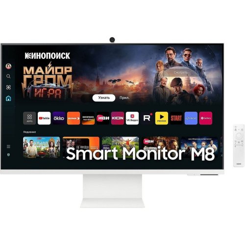 Монитор Samsung 31.5" M8 S32DM801UIXCI VA 3840x2160 60Hz M8 белый