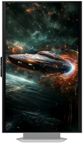 Монитор Samsung 27" Odyssey 3D LS27FG900XIXCI серебристый IPS LED