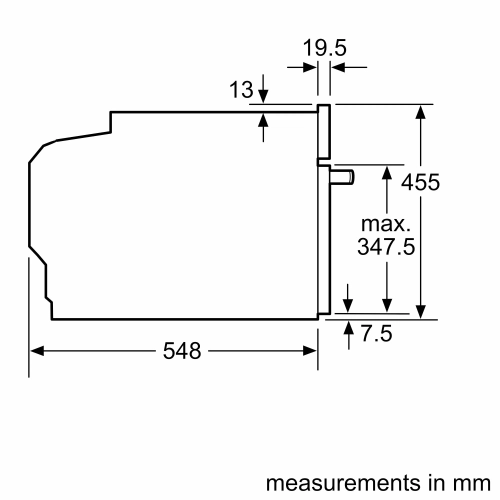 Духовой шкаф с функцией микроволновой печи Bosch CMG7241B1