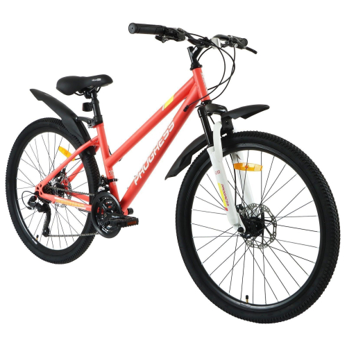 Велосипед 26" PROGRESS Ingrid Pro RUS, кораловый, р. 17"