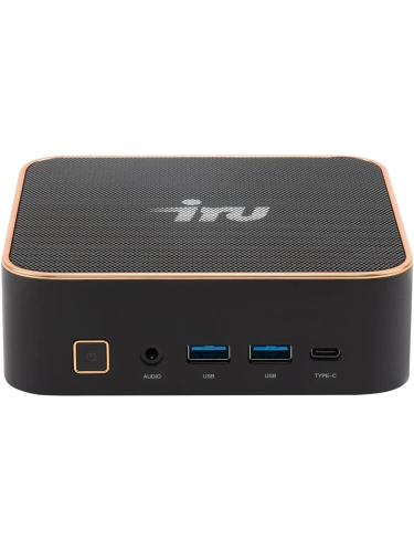 Мини-ПК iRU Tactio 525, AMD Ryzen 5 6600H / 16 ГБ DDR5 / 512 ГБ SSD / AMD Radeon Graphics / Windows 11 Pro, черный (2057781)