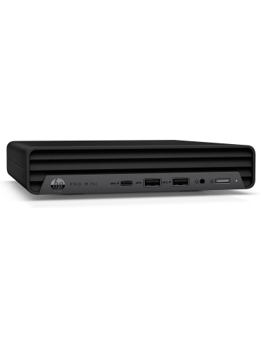 Мини-ПК HP Pro Mini 400 G9, Intel Core i5 14500T / 8 ГБ DDR4 / 512 ГБ SSD / Intel UHD Graphics / Без ОС / Клавиатура, мышь, черный (A1HV4ES#BH5)