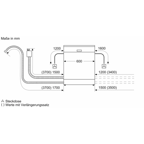Встраиваемая посудомоечная машина Neff S155ECX15E