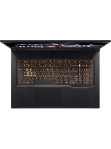 Ноутбук Acer Nitro V 17 AI ANV17-41-R9Q9, 17.3" (1920x1080) IPS 144 Гц/AMD Ryzen 7 260/16 ГБ DDR5/1024 ГБ SSD/NVIDIA GeForce RTX 5060 для ноутбуков (8 Гб)/Без системы, Черный (NH.QYVCD.007)