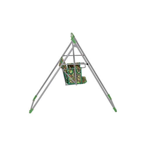 Качели детские напольные «Чарли», цвет зелёный