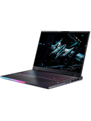 Ноутбук Acer Predator Helios 18 AI PH18-73-99GX, 18" (2560x1600) IPS 250 Гц/Intel Core Ultra 9 275HX/64 ГБ DDR5/2048 ГБ SSD/NVIDIA GeForce RTX 5080 для ноутбуков (16 Гб)/Без системы, Черный (NH.QVZCD.002)