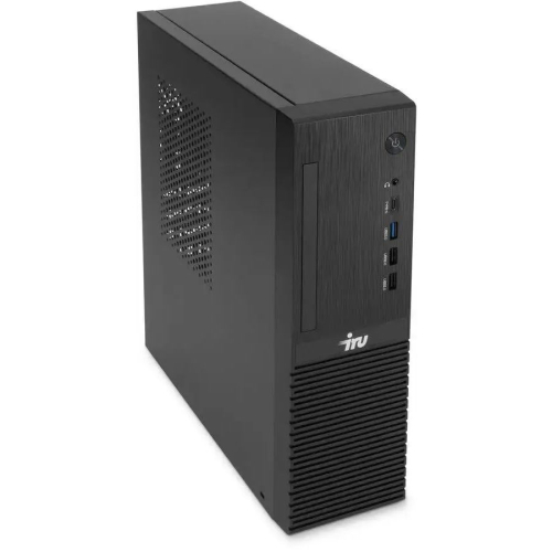 Системный блок iRU 310SC SFF, Intel Celeron G6900 / 8 ГБ DDR4 / 256 ГБ SSD / Intel UHD Graphics / Windows 11 Pro, черный (2017897)