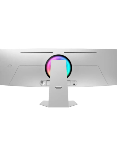 Монитор Samsung 49" Odyssey OLED G9 S49DG952SMXUE серебристый OLED LED 0.03ms 32:9 HDMI M/M матовая HAS 250cd 178гр/178гр 5120x1440 240Hz DP DQ USB 12.6кг
