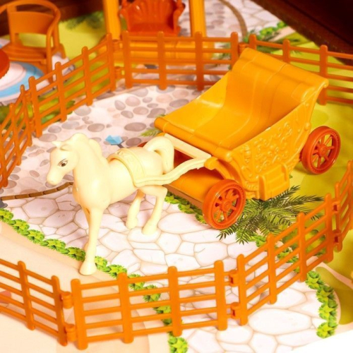 Дом для кукол «Мой милый дом» с куклой 2шт, 388 деталей, с аксессуарами