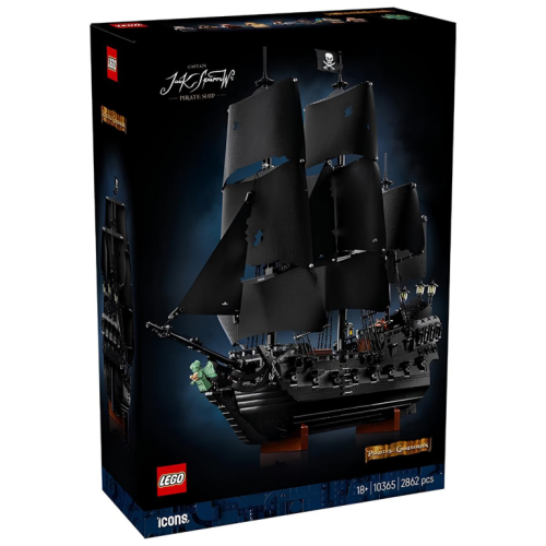 Конструктор LEGO Icons 10365 Пираты Карибского моря: Черная жемчужина