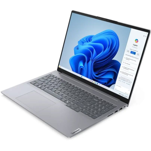 Ноутбук Lenovo ThinkBook 16 G7 IML, 16" (1920x1200) IPS/Intel Core Ultra 5 125U/16 ГБ DDR5/512 ГБ SSD/Intel Graphics/Без системы, Серый (21MSA062RU)