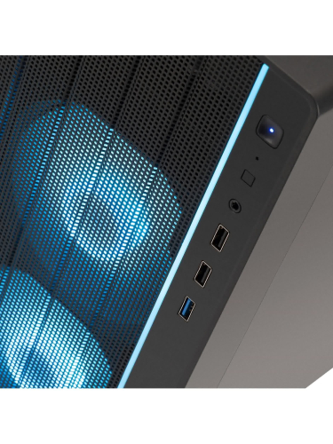 Системный блок iRU Tactio 310H6SEA MT, Intel Core i5-14400F / 32 ГБ DDR5 / 1024 ГБ SSD / NVIDIA GeForce RTX 5060 для ноутбуков (8 Гб) / Без ОС, черный (2164593)