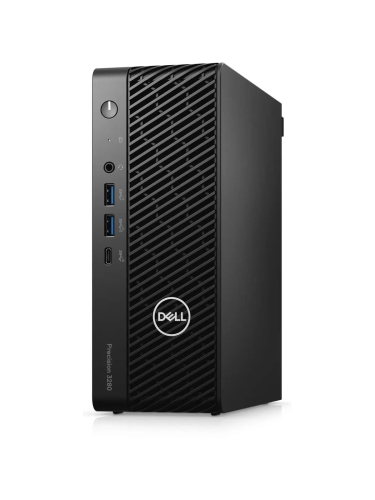 Мини-ПК Dell Precision 3280, Intel Core i9-14900 / 64 ГБ DDR5 / 1024 ГБ SSD / NVIDIA RTX A4000 (16 Гб) / Windows 11 Pro / Клавиатура, мышь, черный (3280-9641)