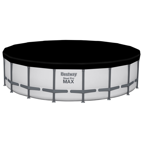 Бассейн каркасный Steel Pro Max, 610х132 см, фильтр-насос, лестница, тент, 561FМ