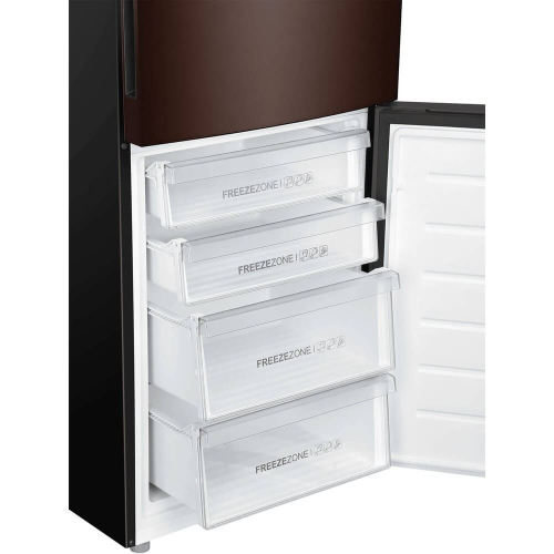 Холодильник с морозильником Haier C4F740CLBGU1 