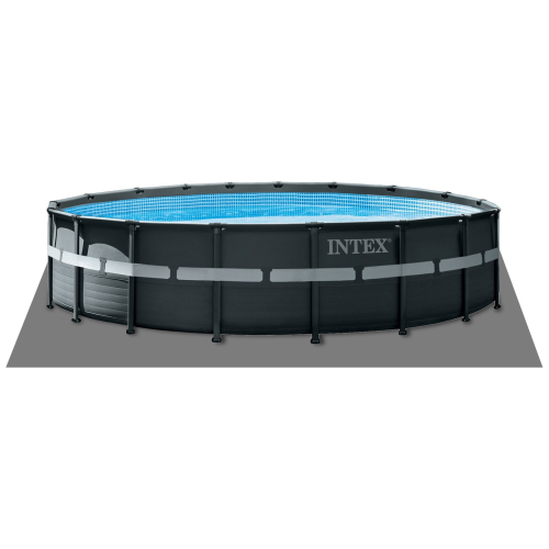 Бассейн каркасный Ultra XTR Frame, 549 х 274 х 132 см, песчаный фильтр-насос, лестница, тент, подстилка, 26356NP INTEX