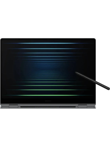 Ноутбук Samsung Galaxy Book 5 Pro 360 NP960, 16" (2880x1800) AMOLED 120 Гц/Intel Core Ultra 5 226V/16 ГБ LPDDR5X/512 ГБ SSD/Intel Arc Graphics/Windows 11 Home, Серый (NP960QHA-KG3IN)