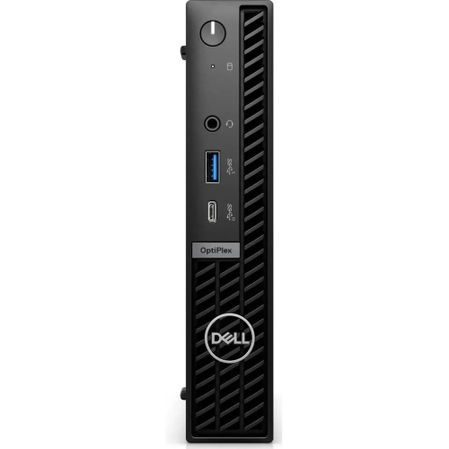Мини-ПК Dell Optiplex 7020 Micro, Intel Core i3-14100 / 8 ГБ DDR5 / 512 ГБ SSD / Intel UHD Graphics / Ubuntu / Клавиатура, мышь, черный (7020-3850)